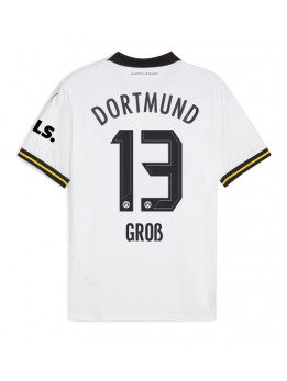 Borussia Dortmund Pascal Gross #13 Ausweichtrikot 2024-25 Kurzarm